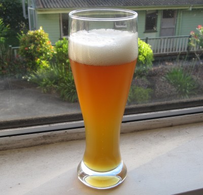 A glass of Double (Penetration) IPA